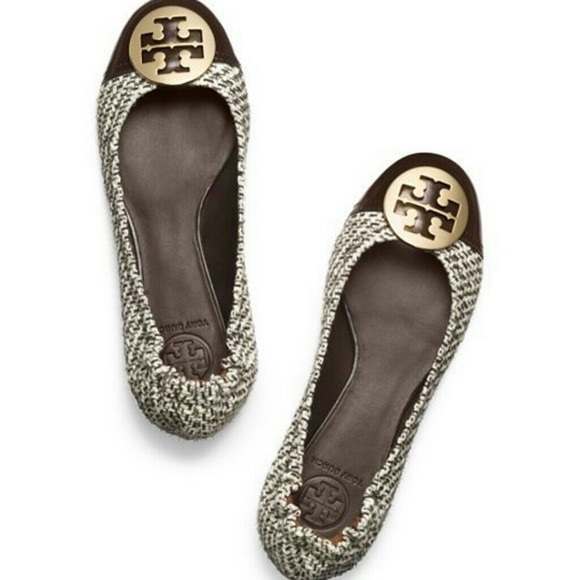 Tory Burch Shoes - Tory Burch Serena Brown Flats